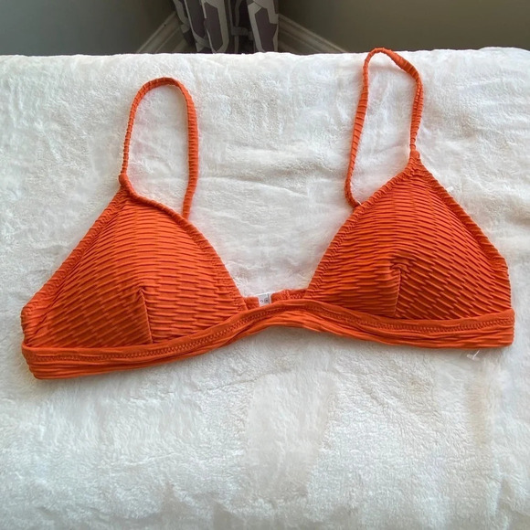 New! Free People x Solid & Striped Morgan bikini top 14803 - Picture 2 of 10